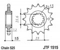 Prednji lančanik JT JTF 1515-14 14T, 525
